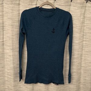 Flag nor fail - blue lightweight thermal - men’s small